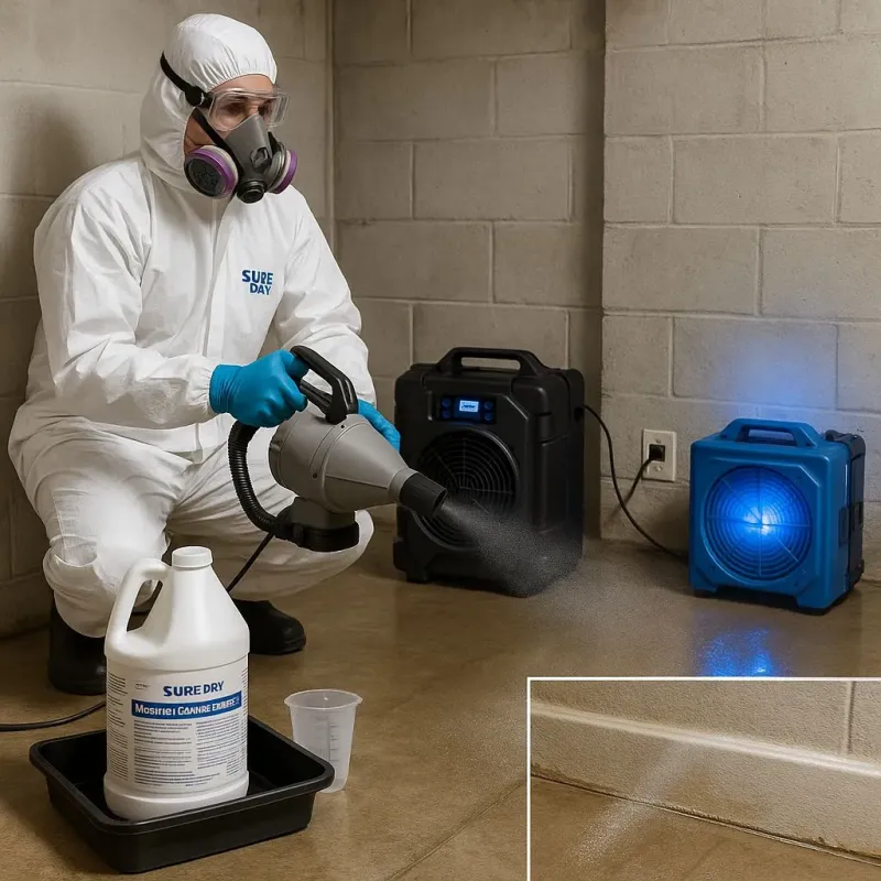 Sanitization and Odor Removal process in Millers Creek, NC